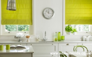 Made To Measure Roman Blinds With Professional Fitting Service