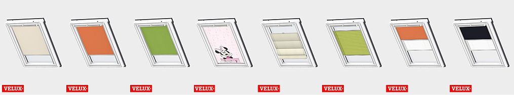 Supply and fit of velux blinds, fakro blinds, rooflite blinds,  dakstra blinds, skylight blinds installation