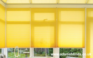Made To Measure Pleated Blinds With Professional Fitting Service