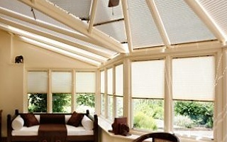 Made To Measure Vision Conservatory Roof Blinds With Professional Fitting Service
