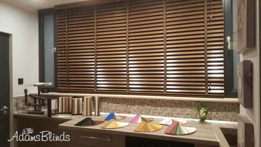 fitted wooden blinds london