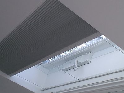 Fitted Commercial FR Skylight Blinds London
